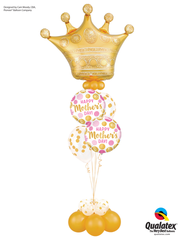 Royal Mother's Day Treatment Balloon Bouquet (RMDTBB01)