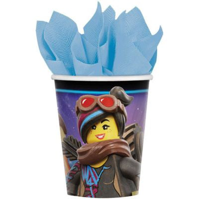 Cups - Pkt 8 - Lego Movie 2 (581711) - Mad Parties & Supplies