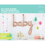 Airfilled Foil - Baby - Rose Gold (01408-01) - Mad Parties & Supplies