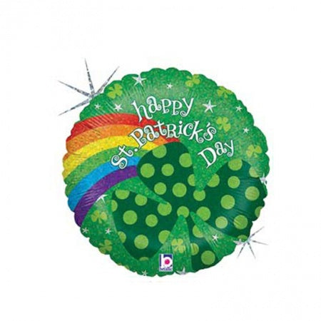 Foil - 18" - Happy St. Patrick's Day (2586553P) - Mad Parties & Supplies