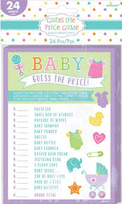 Baby Guess the Price Game (380045) - Mad Parties & Supplies