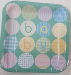 Lunch Plate - Baby (Pkt 8) - Mad Parties & Supplies