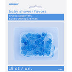 Baby Shower Favors - Blue Dummy (Pacifiers) (13641) - Mad Parties & Supplies