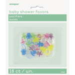 Baby Shower Favors - Dummy (Pacifiers) - Mad Parties & Supplies