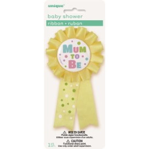 Badge - Baby Shower - Mum to Be (M13919) - Mad Parties & Supplies