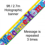 Banner - Welcome Home (625167) - Mad Parties & Supplies