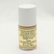 Edible Paint - Antique Gold - 15mls - Mad Parties & Supplies