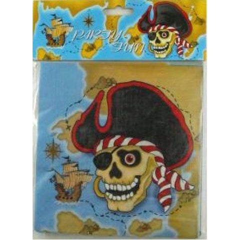 Napkins - Pkt 12 - Pirate (360072) - Mad Parties & Supplies