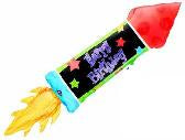 Supershape - Birthday Rocket (07650) - Mad Parties & Supplies