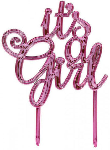 Cake Topper - Its a Girl (100028) - Mad Parties & Supplies