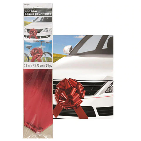 Giant Car Bow - 45.72cm (18") - Red (63603)
