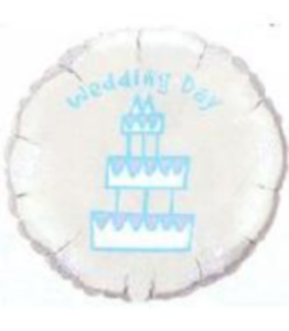 Foil - 18" - Wedding Day (87808) - Mad Parties & Supplies