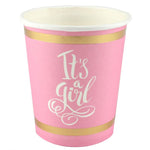 Cups - It's a Girl (A159378) - Mad Parties & Supplies