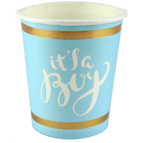 Cups - It's a Boy (A159385) - Mad Parties & Supplies