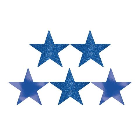 Cardboard Cutout - Star - Blue