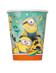 Cups - Pkt 8 - Minions (43136) - Mad Parties & Supplies