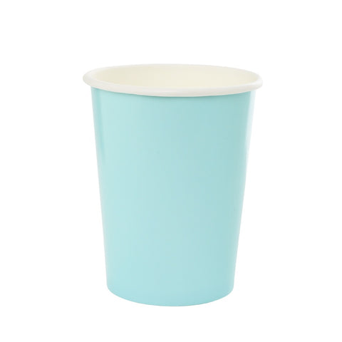 Cups - Paper - Pastel Blue (6130PBP) - Mad Parties & Supplies