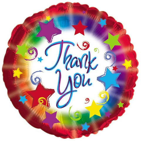 Foil - 18" - Thank you (114667) - Mad Parties & Supplies