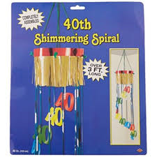 Shimmering Spiral - 40th - Mad Parties & Supplies