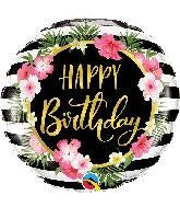 Foil - 18" - Happy Birthday (57280) - Mad Parties & Supplies