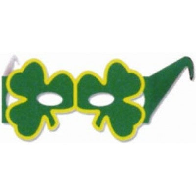 St Patrick's Day Masks (33612-50) - Mad Parties & Supplies