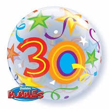 Bubble Balloon - 30th - Mad Parties & Supplies