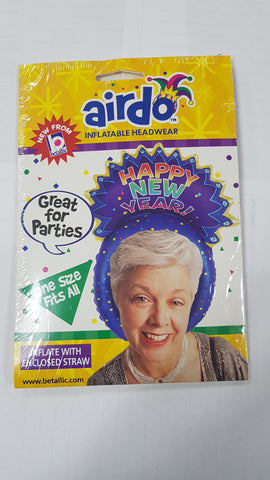 Inflatable Headwear - Happy New Year - Mad Parties & Supplies