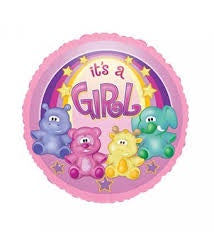 Foil - 18" - It's a Girl (19156-18) - Mad Parties & Supplies