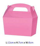Mini Treat Boxes - Pkt 12 - Light Pink - Small - Mad Parties & Supplies