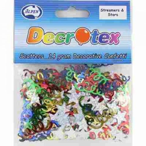 Scatters - Streamers & Stars - Mad Parties & Supplies
