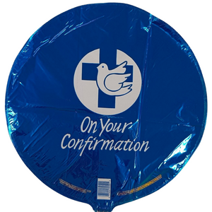 Foil - 18" - On Your Confirmation (Blue) (FBCONF01)