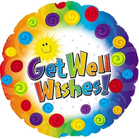 Foil - 18" - Get Well Wishes (114547)