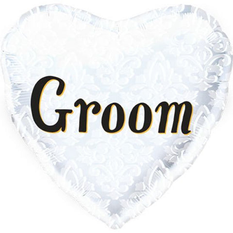 Foil - 18" - Groom (1032-01) - Mad Parties & Supplies