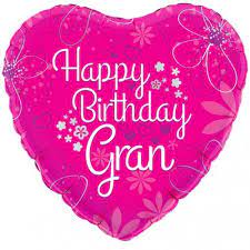 Foil - 18" - Happy Birthday Gran (229127)