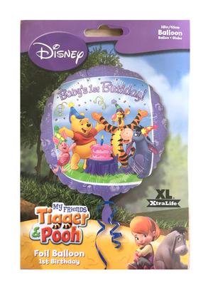 Foil - 18" - Happy Birthday - Winnie the Pooh (09427) - Mad Parties & Supplies