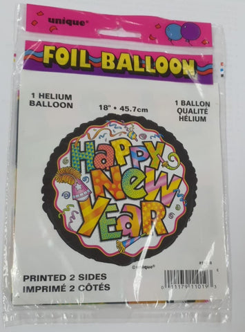 Foil - 18" - Happy New Year (11019) - Mad Parties & Supplies