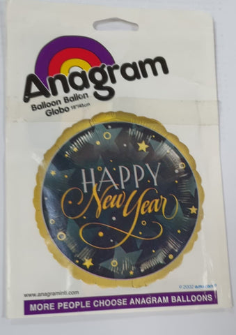Foil - 18" - Happy New Year (117400) - Mad Parties & Supplies