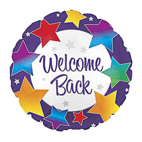Foil - 18" - Welcome Back (114611) - Mad Parties & Supplies