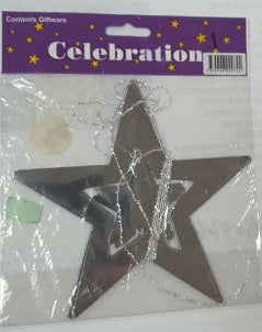 Cutout - Foil - Star - Silver - Mad Parties & Supplies