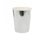 Cups - Paper - Metallic Silver (6130MSP) - Mad Parties & Supplies