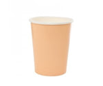 Cups - Paper - Peach (6130PHP) - Mad Parties & Supplies