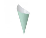 Snack Cone Cups - Pkt 10 - Mint Green (6210MTP) - Mad Parties & Supplies