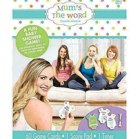 Baby Shower - Mum's the Word Game (380063)