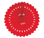 Hanging Fan - 40cm - Red (E3287) - Mad Parties & Supplies