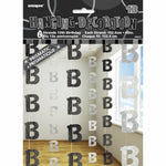 Hanging Decoration - 13th - Black (55370) - Mad Parties & Supplies