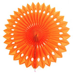 Hanging Fan - 24cm - Orange (5217PH) - Mad Parties & Supplies