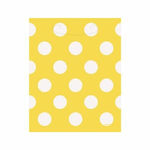 Loot Bags - Yellow & White (62073) - Mad Parties & Supplies