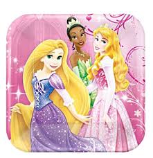 Plates - 7" - Lunch - Disney Princess (545072) - Mad Parties & Supplies