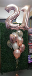 Mid Size Organic Balloon Bouquet (MSOBB) - Mad Parties & Supplies