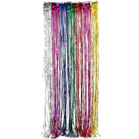 Foil Curtain Backdrop - Multicoloured (E5724) - Mad Parties & Supplies